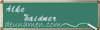 Alke Waidner Visitenkarte